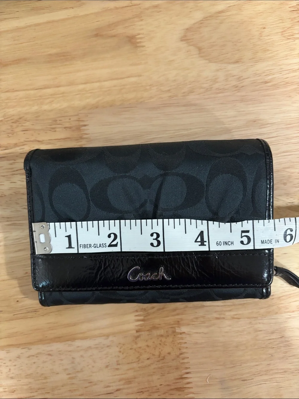 Coach signature jacquard